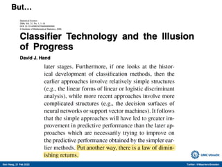 Den Haag, 21 Feb 2022 Twitter: @MaartenvSmeden
But…
 
