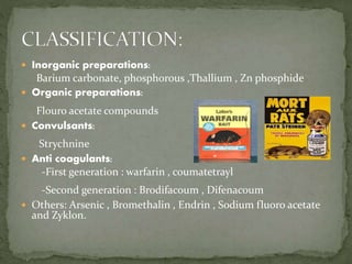 Halephirimi Rat poisoning management | PPTX