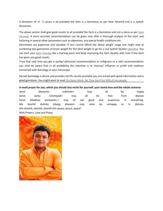 Ratti carat conversion |Gemstoneuniverse | Natural gemstones | DOC