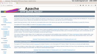 apache
luiz.rauber@gmail.com - slide 30/64
 