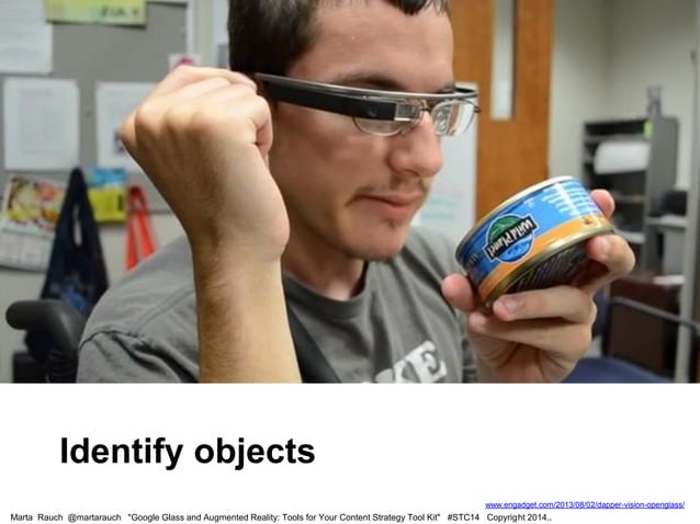 Google Glass and Augmented Reality - tools for your content strategy