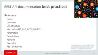 REST API Doc Best Practices | PPT