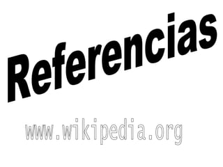 www.wikipedia.org Referencias 
