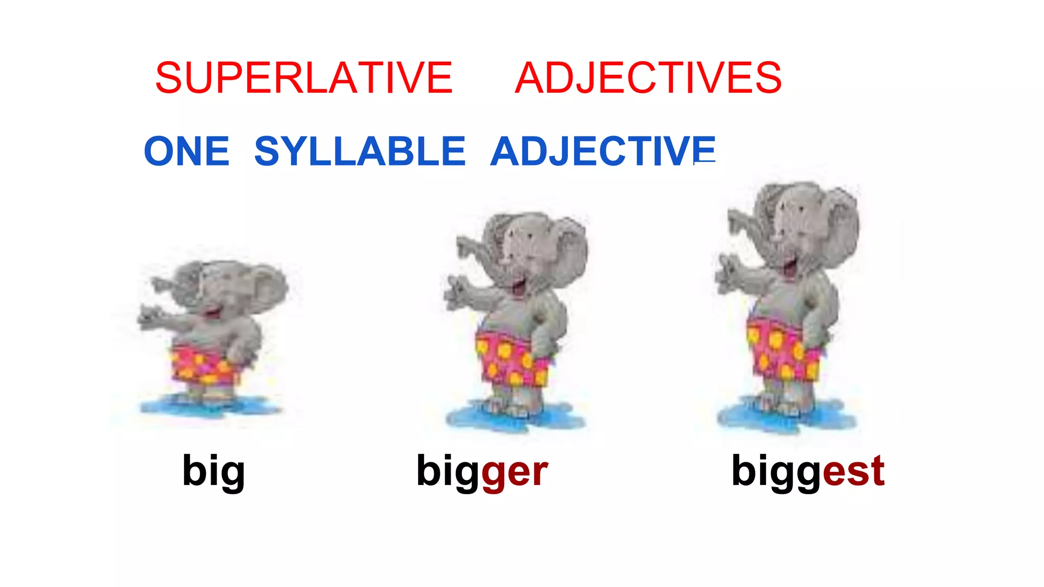 ADJETIVOS SUPERLATIVOS PPT adjetivos-superlativos-ppt