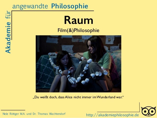 Film Philosophie Raum