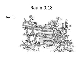 Raum 0.18
Archiv
 