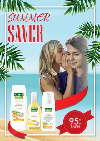 Rausch Summer Saver Offers. Shop Now!