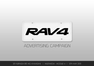 Rav4 Presentation Proposal