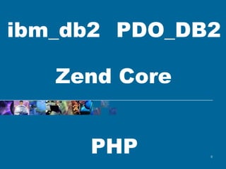 PHP ibm_db2 PDO_DB2 Zend Core 