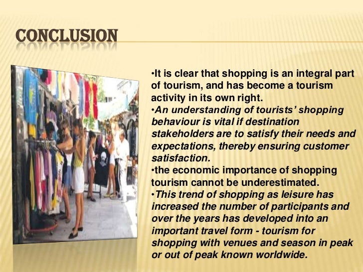 Shopping Tourism