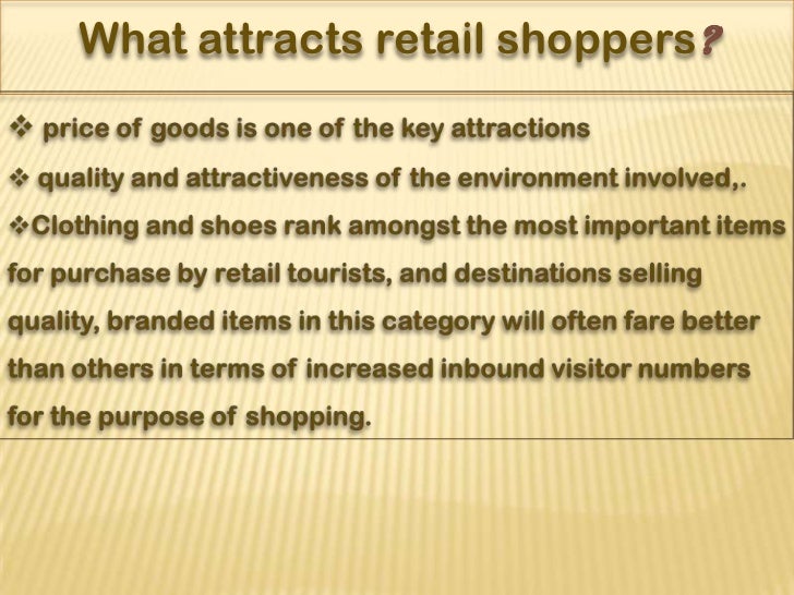 Shopping Tourism
