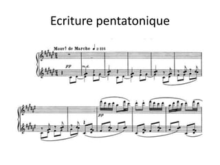 Ecriture pentatonique