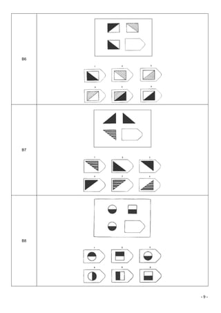 - 9 - 
B6 
B7 
B8 
 