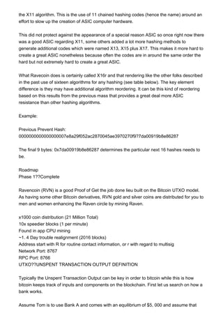 Ravencoin Wallet | PDF | Computing | Technology & Computing