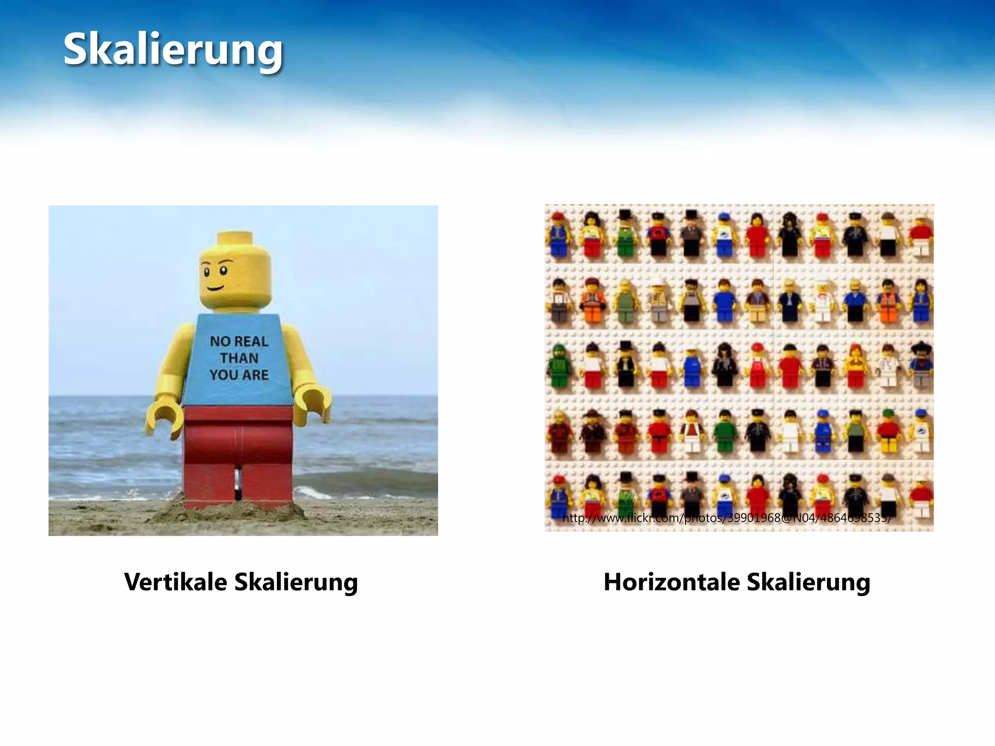 Skalierung




                         http://www.flickr.com/photos/39901968@N04/4864698533/




  Vertikale Skalierung         Horizontale Skalierung
 