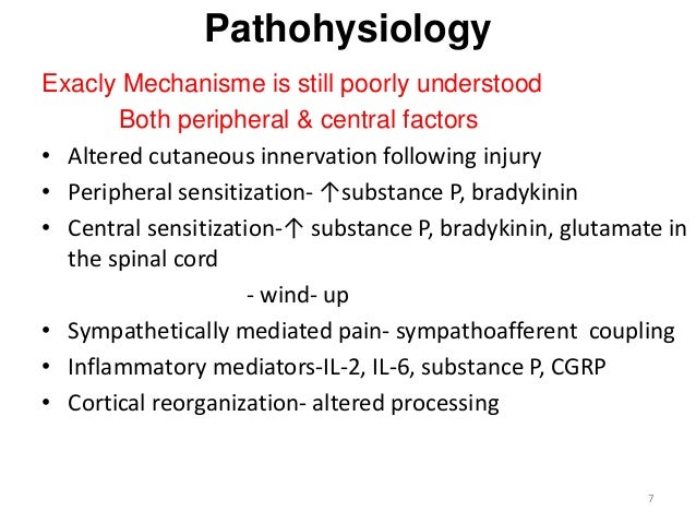 complex regional pain syndrome. C.R.P.S