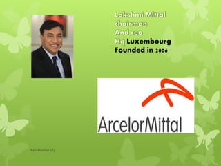 Luxembourg
Founded in 2006
Ravi Muchhal (R)
 