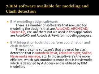 BIM Usage in Construction Industry and An application of Clash ...