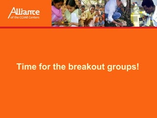 What I have heard …Linking research to address drivers of change in the ESA region