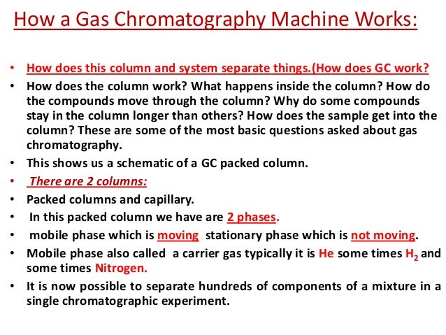 gas chromatography for b pharm and m pharm students by p ravisankar chromatography how it works