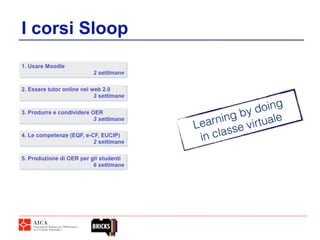 I corsi Sloop



                               oing
                           by d le
                  ear ning irtua
                L         se v
                  in clas
 