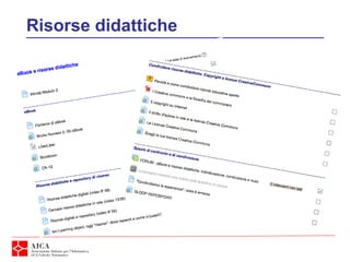 Risorse didattiche
 