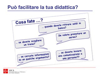 Può facilitare la tua didattica?
 