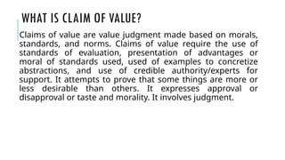 Reading and Writing Skills-CLAIM-OF-VALUE.pptx