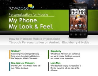 Live Wallpapers & Personalization of Android phones & tablets for ...