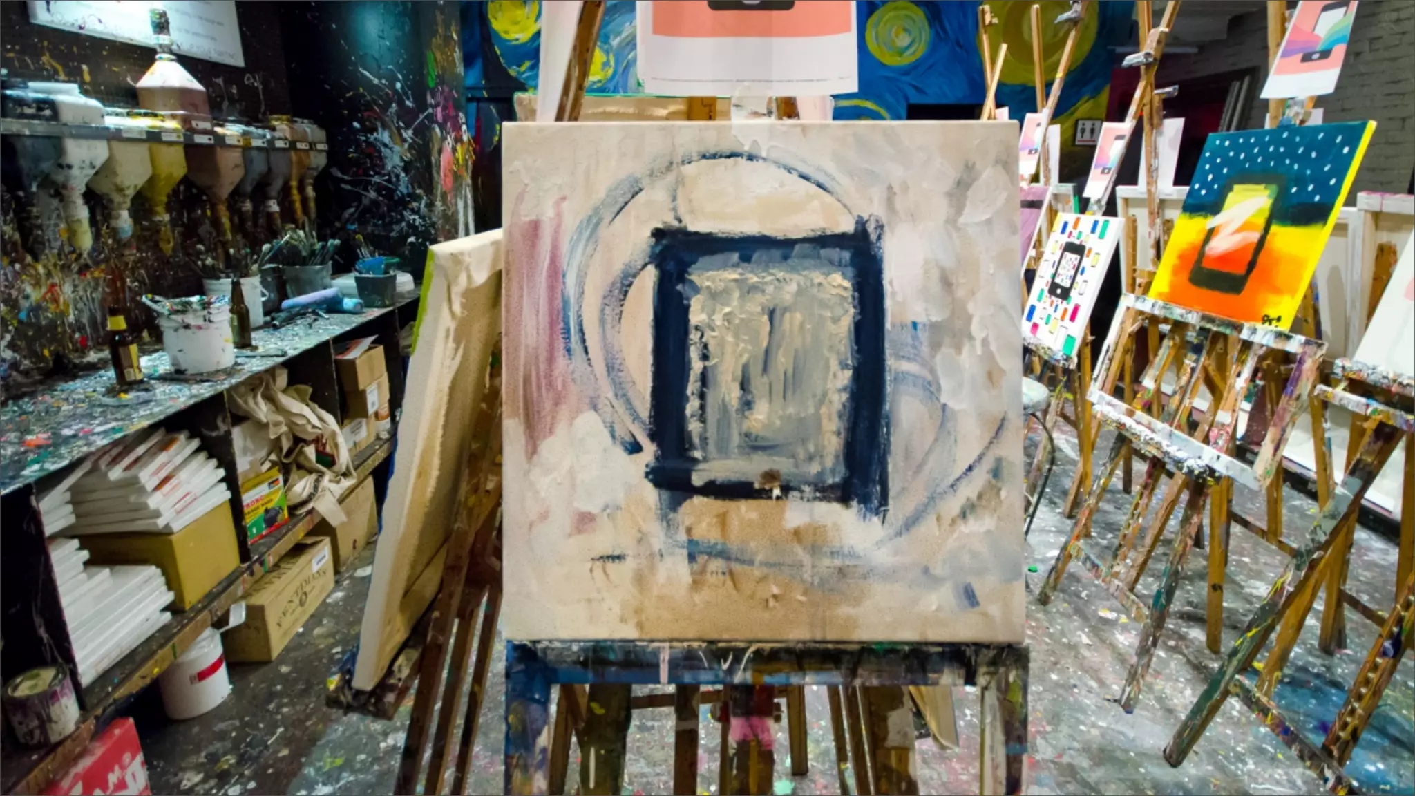 Customer Success Team's Mobile Art @ Raw Canvas