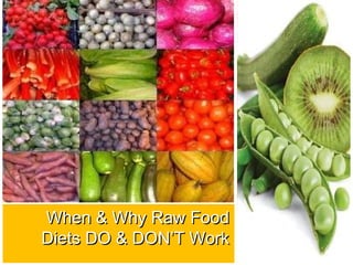 When & Why Raw Food Diets DO & DON’T Work 