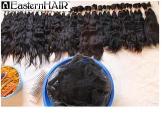Virgin Strong and Unprocessed Hair Ponytails from Eastern European Villages
