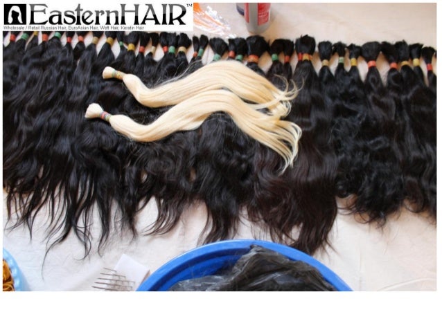 Virgin Raw Hair From Russia In Virgin Dark Brown Colors And Bleached