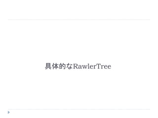 具体的なRawlerTree
 
