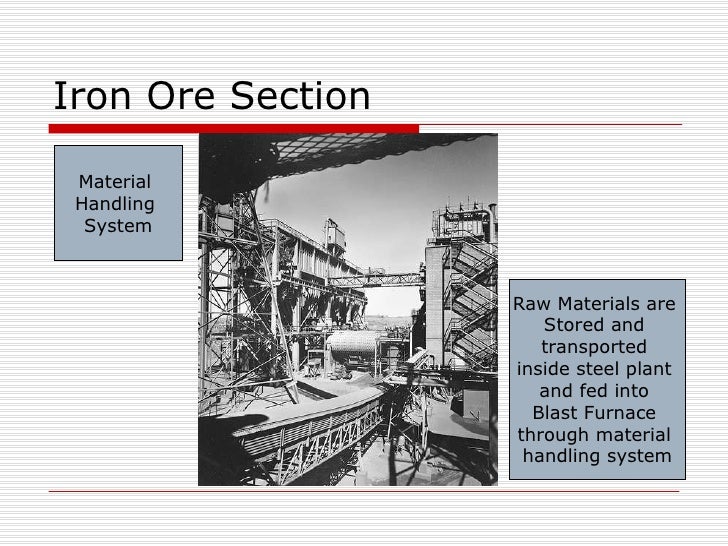 Raw Material In Iron Making