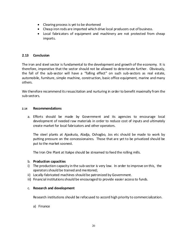 Raw materials and their uses