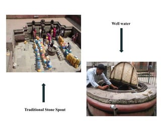 Traditional Stone Spout
Well water
 