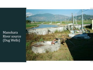 Manohara
River source
(Dug Wells)
 