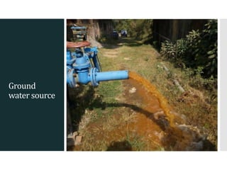 Ground
water source
 