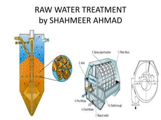 RAW WATER TREATMENT
by SHAHMEER AHMAD
 