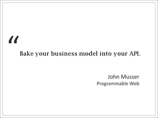 “John MusserProgrammable Web