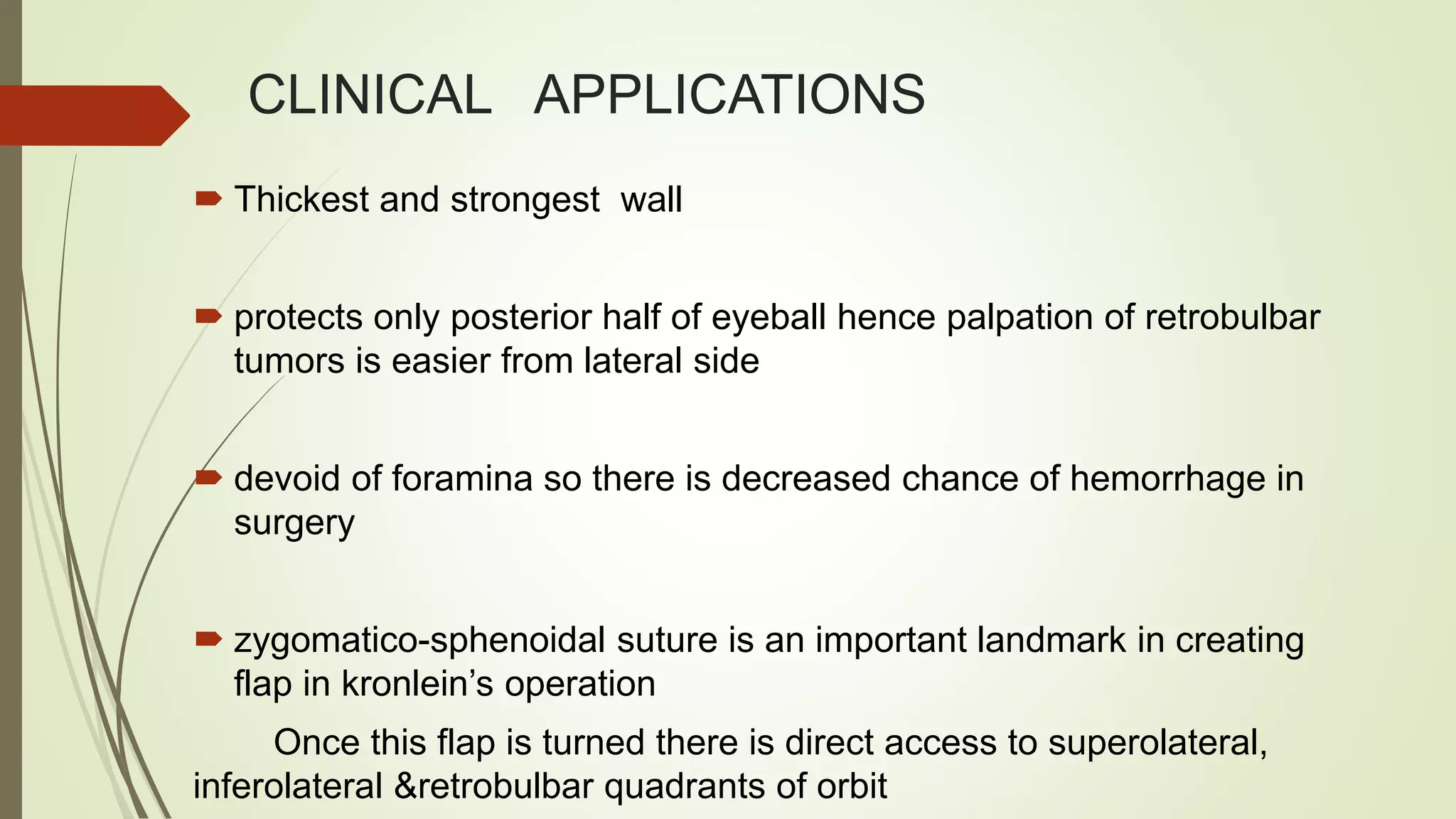 Anatomy of human orbit | PPTX