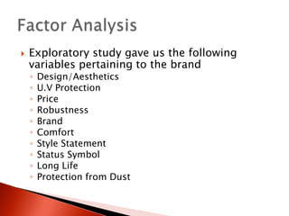 Identify 5 most important attributes of the brand that you will identify, which need to be strengthened/modified
