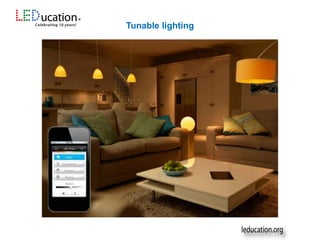 Tunable lighting
 