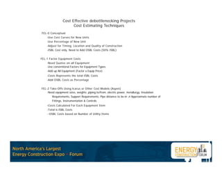 Cost Effective Debottleneck Expansions | PDF