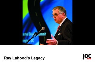 Ray Lahood’s Legacy
 