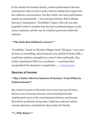 Ray Liotta Net Worth.docx