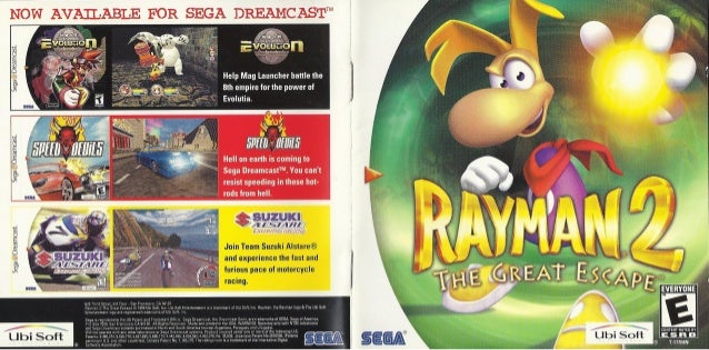 download rayman 2 the great escape dreamcast download rayman 2 the great escape dreamcast