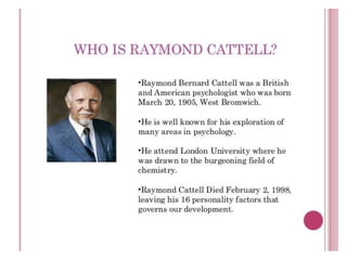 Raymond theory