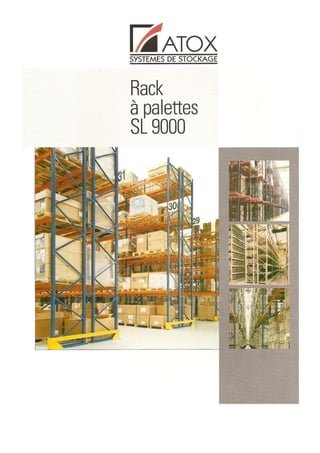 Rayonnages metalliques-rack-palettes-sl-9000
